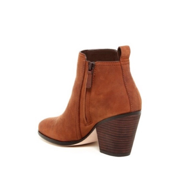 Cole Haan Chesney leather bootie in cognac - Picture 2 of 8